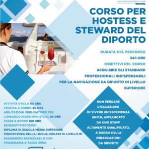 Hostess e Steward del diporto
